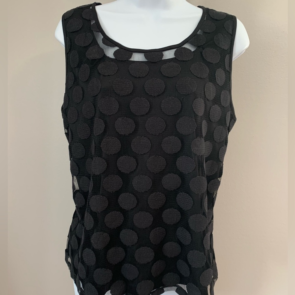 Laura Ashley Polka Dot Tank